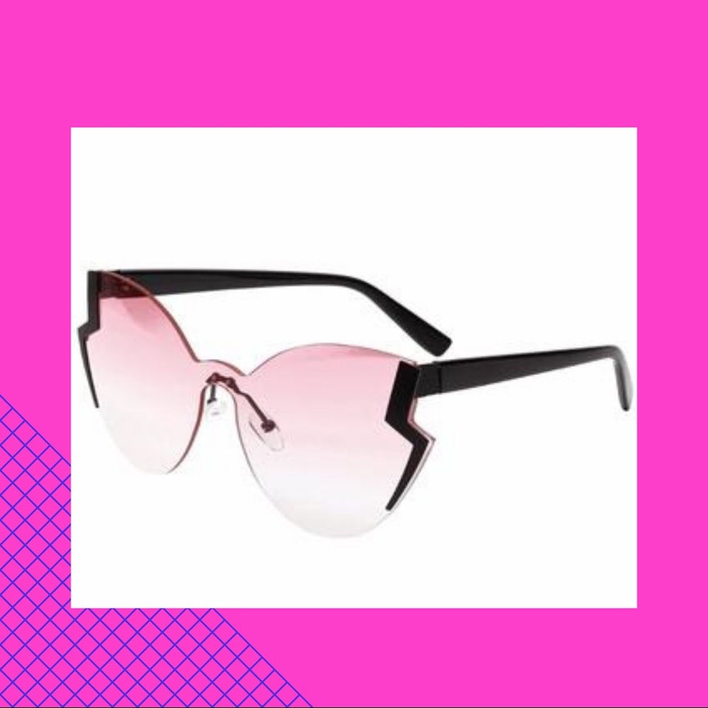 Women’s rimless sunglasses